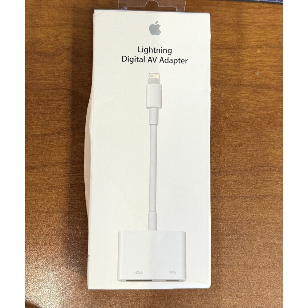 Genuine Apple iPhone to HDMI Digital AV Adapter | MD826AM/A - A1438 - Open Box